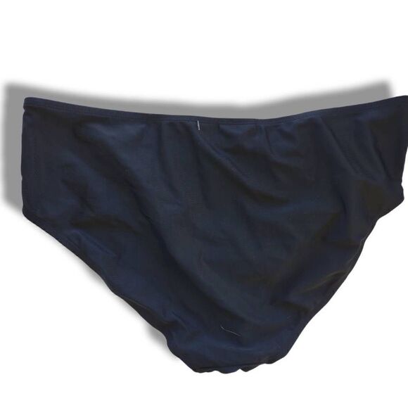 Jaclyn Smith Black Swimwear Bikini Bottom‎ Women Print Stretch 16 NEW with tags - Picture 2 of 7